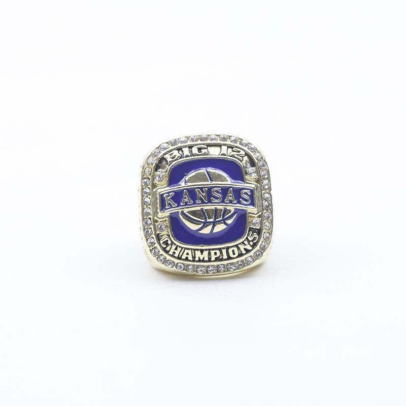2013 University of Kansas Jayhawks NCAA Basketball Championship Ring Size 11