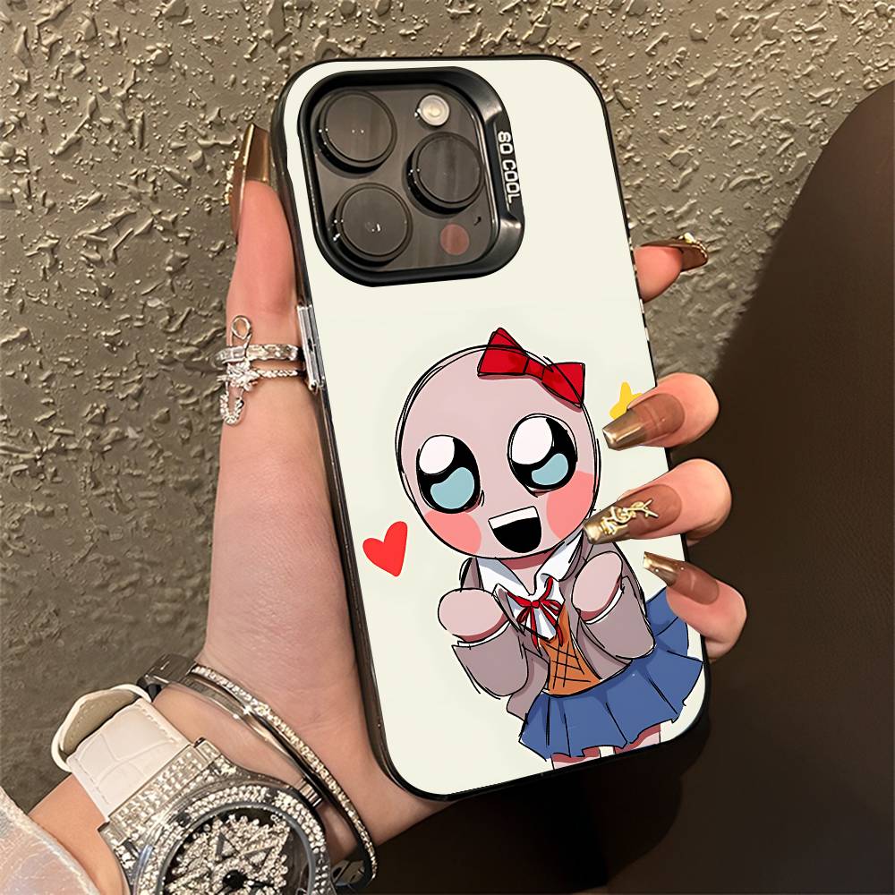 The B-Binding of I-Isaac Phone Case For iPhone 15,12,11,14,13,16,17,E,Max,Plus,Air,Pro,Mini Shockproof Cover