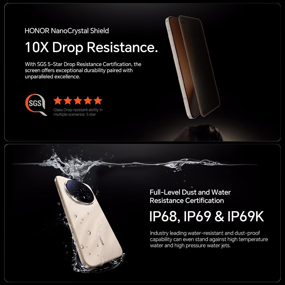 Honor Magic8 Pro EU Verze 5G AI Chytrý telefon Snapdragon 8 Elite Gen 5 6,71'' 120Hz OLED Displej 200MP Fotoaparáty 100W SuperCharge