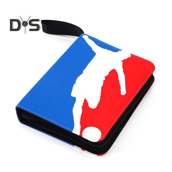 

Альбом для футбольных карточек, 50 страниц, 400 карманов, папка для карточек со съемными рукавами, водонепроницаемая папка для хранения игровых карт с застежкой-молнией 5