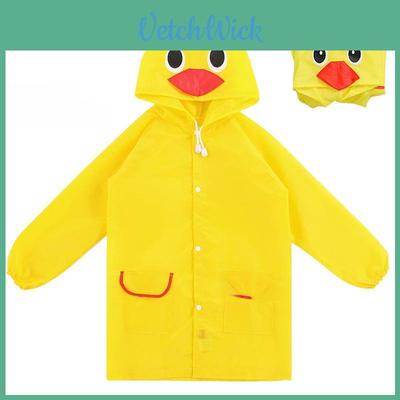 Regenponcho für Kinder mit Cartoon-Muster und wiederverwendbarem Design für Reisen