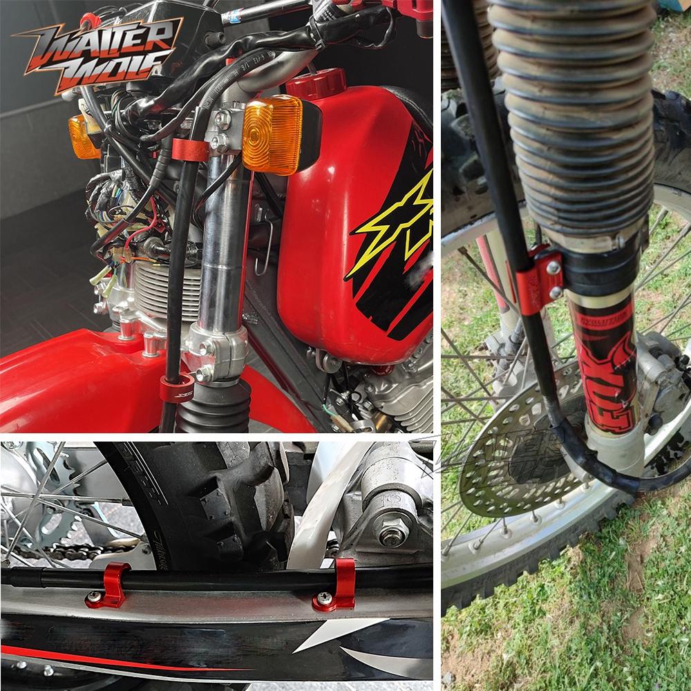 CRF250 CRF300 Brake Cable Clamp Hose Line Guide Holder For Honda CRF250L CRF300L Rally 2013-2023 CRF 250 300 L Brake Wire Clip