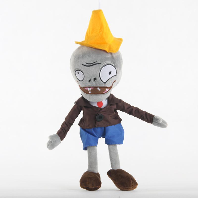 39 Styles 22-30cm Plants Vs Zombies Cosplay Plush Toys PVZ Hats Pirate Duck Zombie Plush Stuffed Toy Doll for Children Kids Gift