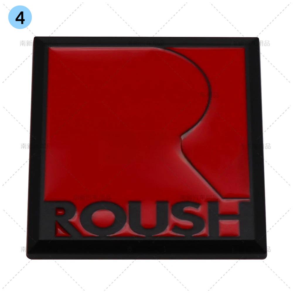 

3D Roush Performance Car Trunk Metal Alloy Adhesive Badge Emblem Body Tailgate Accessories For M-ustan-g S-helb-y GT GT500 4