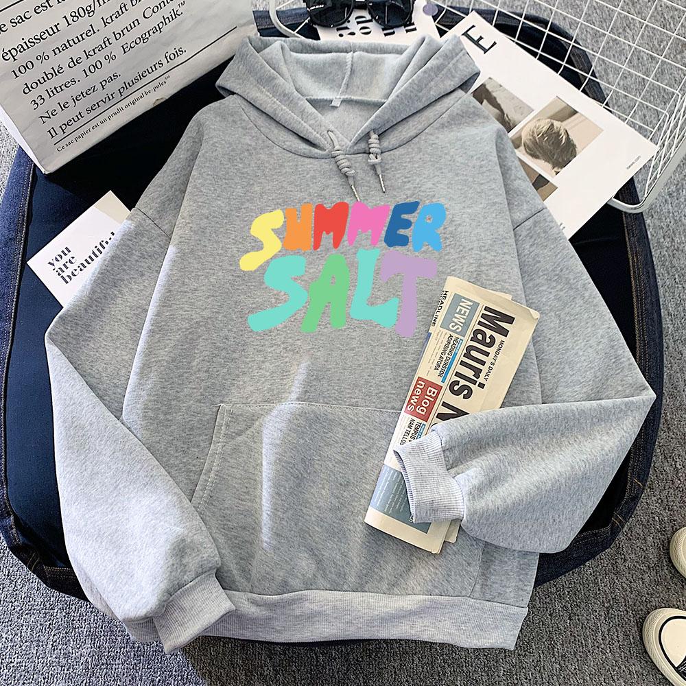 Hip Hop Streetwear Band Summer Salt Hoodies Funny Casual Women Men Hooded Sweatshirts Gothic Clothes Fashion Streetwear