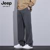 JEEP SPIRIT Men's Lyocell Loose Straight Casual Pants