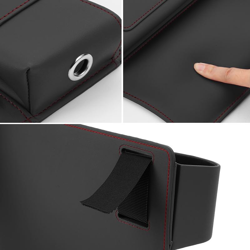 FIQ4 2025 Hot Car Seat Gap Storage Box Car Crevice Storage Box Seat Organizer For Mercedes Benz AMG A C E Class C180 C200 C260 C300 W