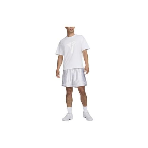 Nike Comfortable Soft Pullover Short-Sleeve T-Shirt for Men In White
