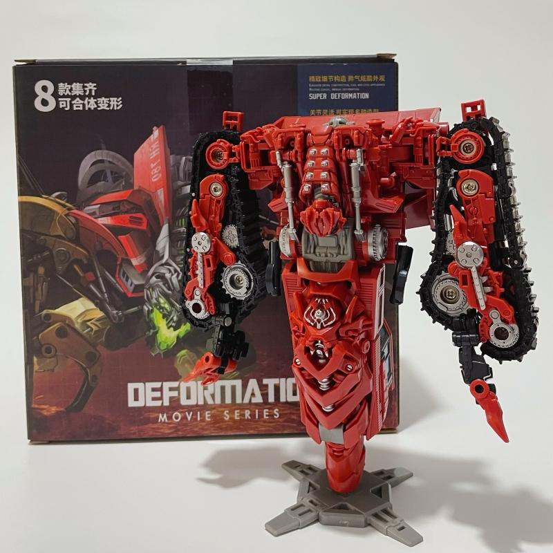 TAIBA 8 IN 1 Big Devastator Toys Transformation Action Figure Robot Car Anime Series Model Classic Boy Kids Gift DD01 DD04