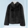 Winter New Imitation Fox Fur Coat Coat Light Stand-up Collar Short Age-reducing Wool Cotton-padded Coat Women