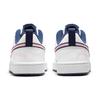 Nike Court Borough Low 2 SE GS White Pink Glaze Midnight Navy Kids Sneakers Pink-Glaze-Midnight-Navy DB3090-100
