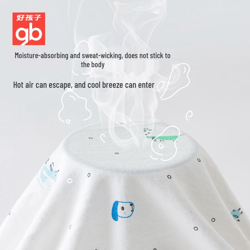 Goodbaby Boys' 100% Cotton 5A Anti-Bacterial Briefs 3-Pack