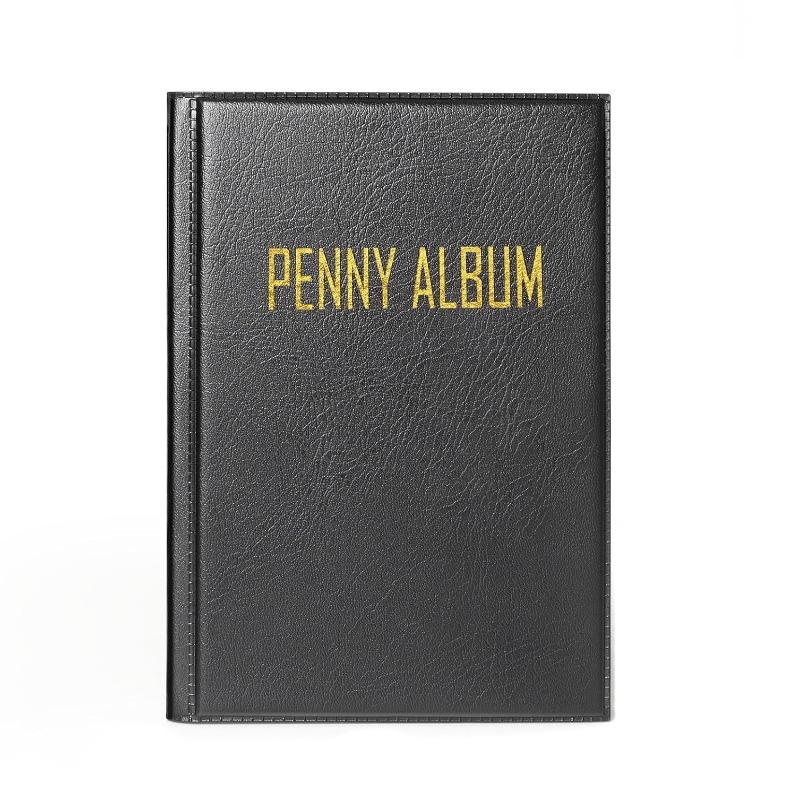 108grid Penny Collection Book Anti-oxidation Dust-proof Easy Care Storing Commemorative Coins Ancient Coins Travel Commemoration