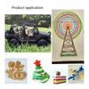 1.75mm Diameter PCL 3D Pen Filaments Random Color, Smooth Texture Filaments for Low Temperature 3D Printing Pen