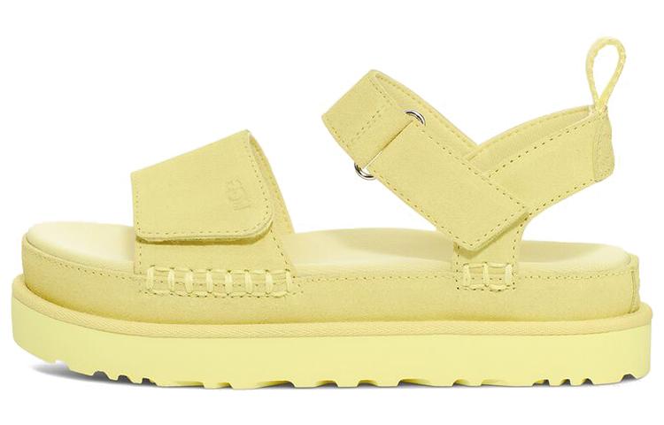 UGG Goldenstar Стильная замшевая сандалия Женская Лимонный 1117954-LELI 36