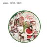 Christmas Santa Claus Theme Disposable Tableware Sets Merry Christmas Decorations Paper Napkins Cups Plates Xmas Party Supplies