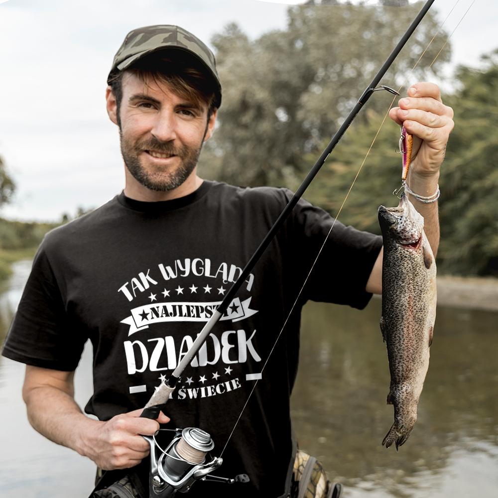 Koszulka prezent na DZIEŃ DZIADKA TAK WYGLĄDA NAJLEPSZY DZIADEK roz. XXL