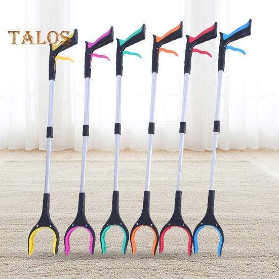 Katlanabilir Reacher Grabber Alüminyum Alaşımlı Uzun Kollu Çöp Klipsi Çöp Toplama Aleti Kauçuk Tutma Saplı