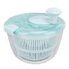 Salad Spinner Lake Blue 5L Fast One Handed Manual Salad Washer Spinner for Vegetable Fruit Lettuce