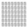 100 Pack Sign Standoff Screws Advertising Screws Stainless Steel Wall Standoff Mounts Glass Acrylic Nail  (1/2 X 1 Inch)