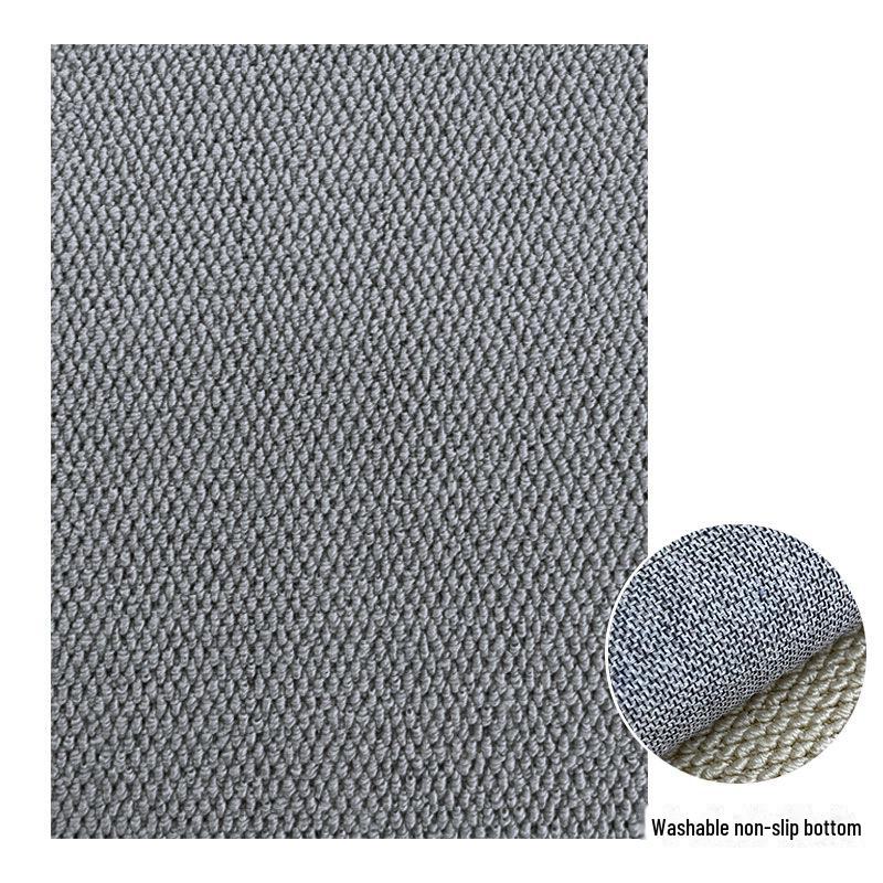 Washable Foldable Imitation Sisal Tatami Mat – Non-Slip, Easy-Care Floor Covering for Bedroom, Bay Window, or Living Room.
