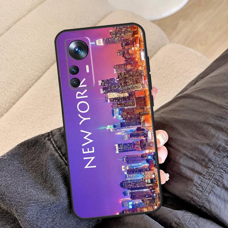 New York City Case For Xiaomi 13 13T 12T 11T 12 Lite 14 Pro 12X POCO F5 Pro X5 X3 M5 X4 F3 F4 C65 Cover