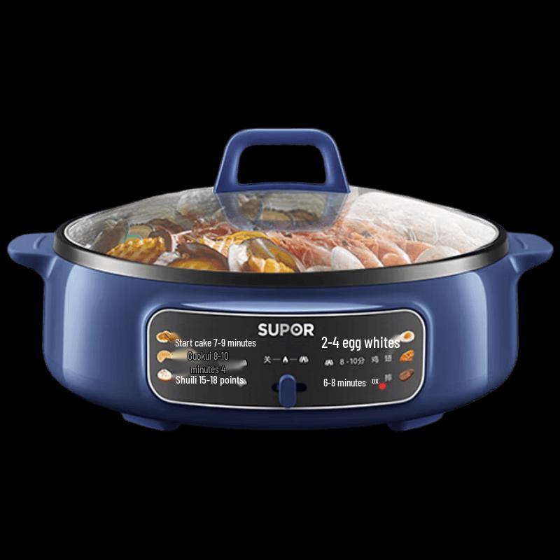 SUPOR Multi-functional Electric Griddle with Deep 30cm Pan CN plug (adapter included)