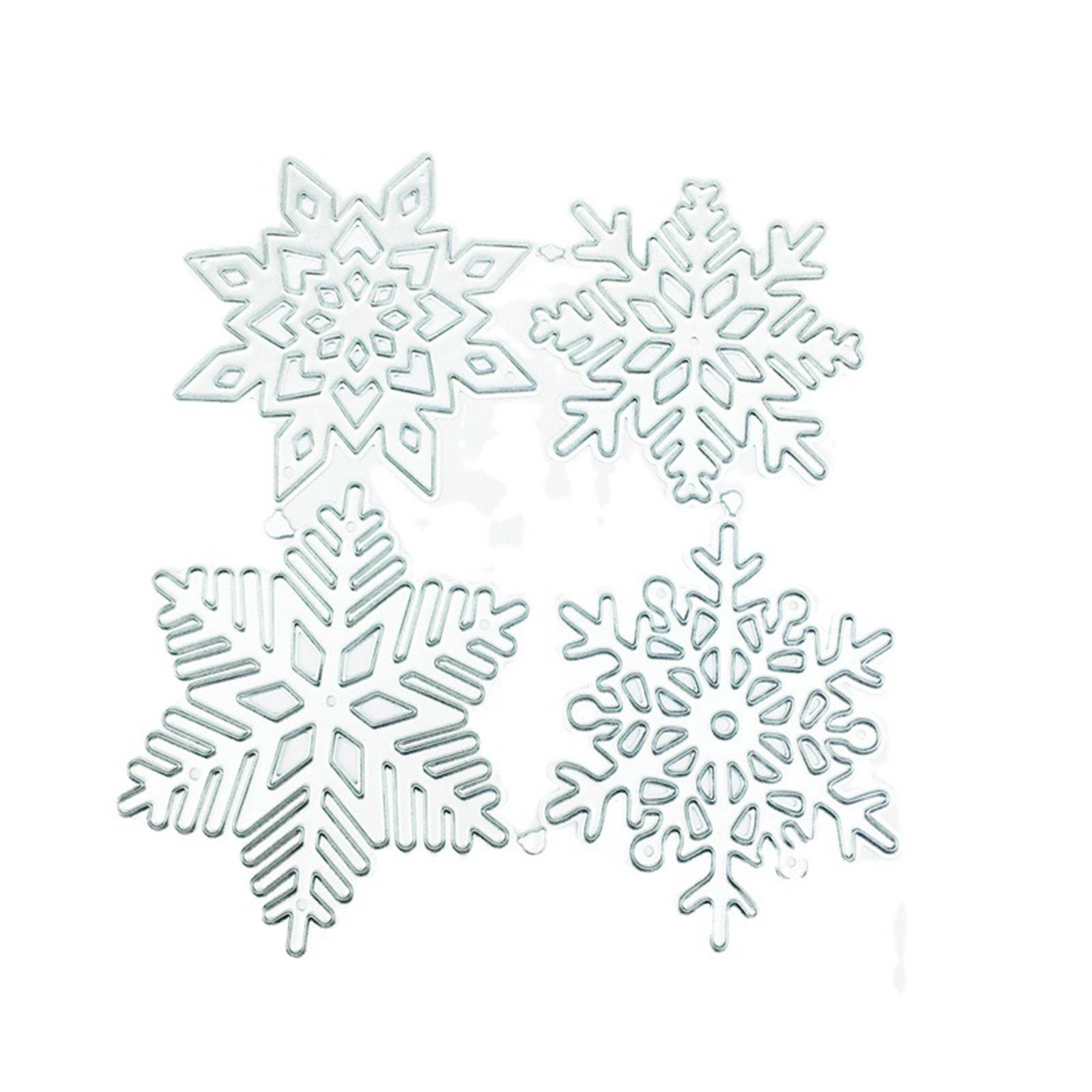 

Металлические штампы для резки, формы для вырубки, снежинки, украшения, скрапбукинг, бумага, нож, форма, дырокол, трафареты One Size серебряный