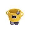 Little Monster Storage Basket Lamb Fleece Cotton Rope Finishing Basket Cute Cartoon Storage Basket Tabletop Ornament