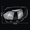 For BMW Mini Countryman Cooper F60 2017- Car Front Headlamps Cover Waterproof Clear Headlight Lens Cover Shell Auto parts