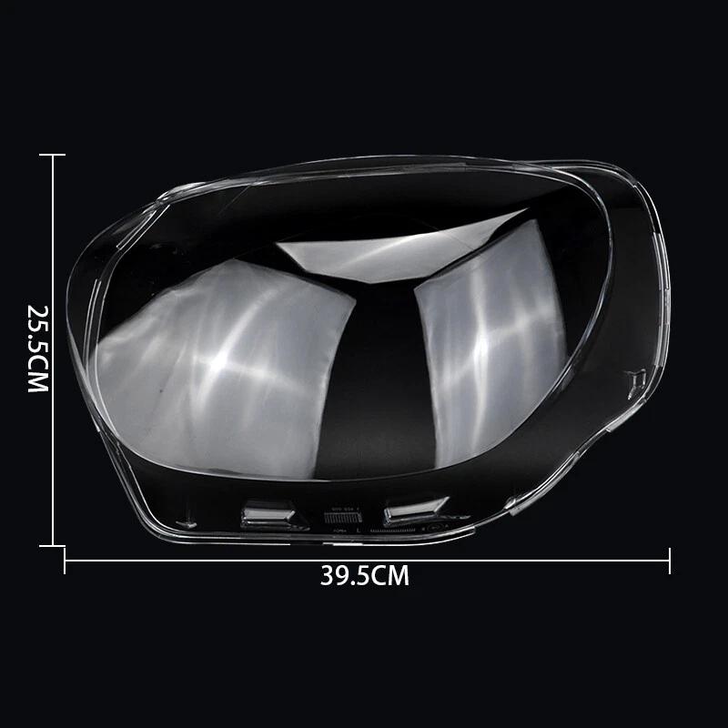 For BMW Mini Countryman Cooper F60 2017- Car Front Headlamps Cover Waterproof Clear Headlight Lens Cover Shell Auto parts