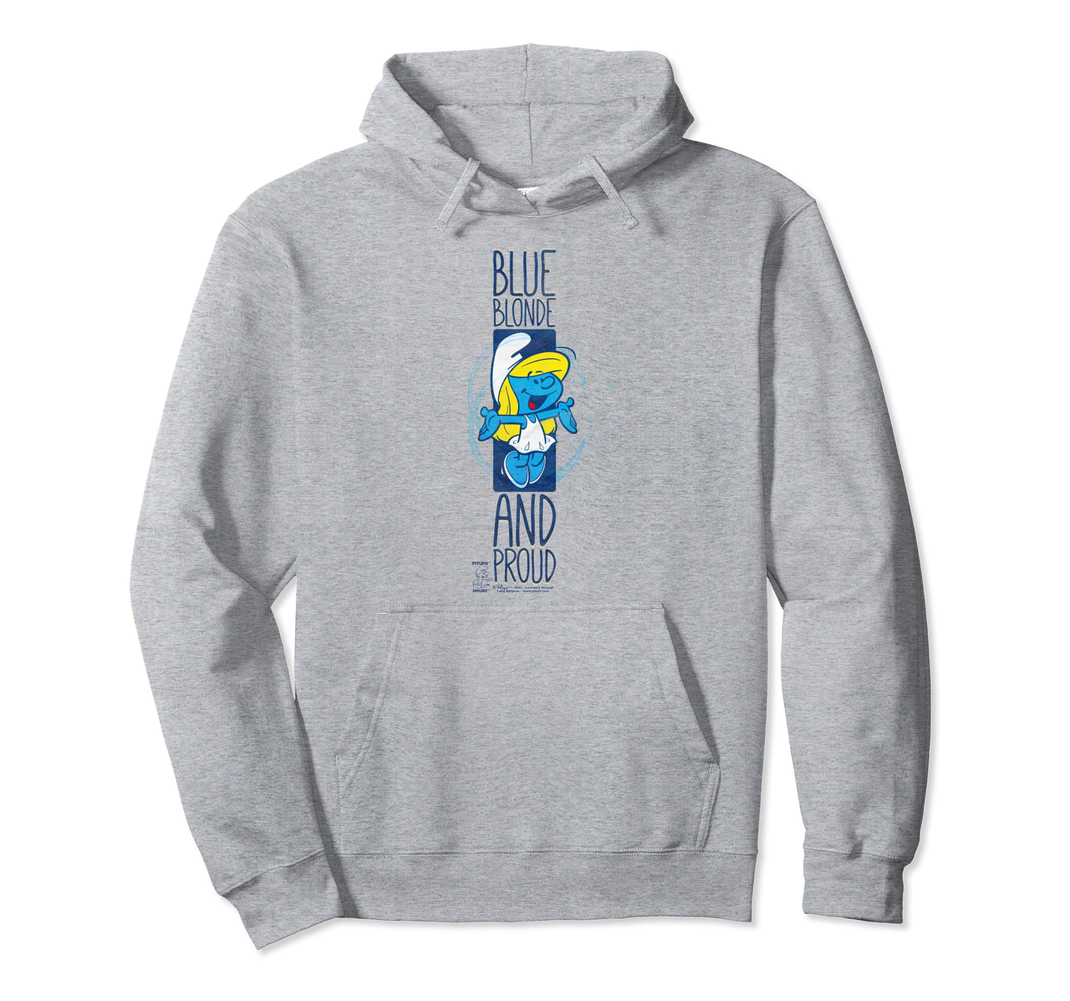 

The Smurfs Smurfette Blue, Blonde, and Proud Hoodie