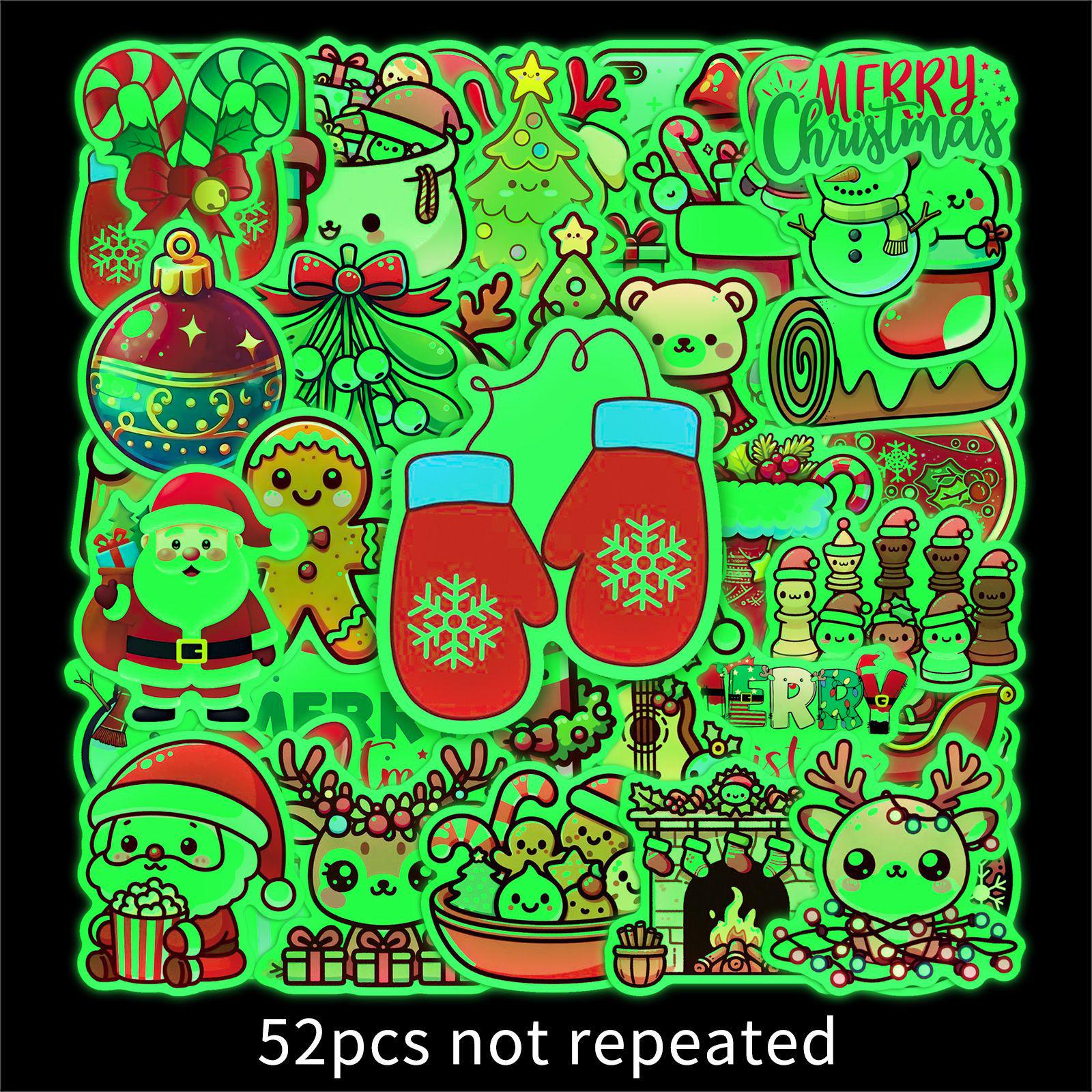 20 Sheets World Cup Football Glow Stickers - Luminous, Waterproof Cartoon Decals for Phone Cases