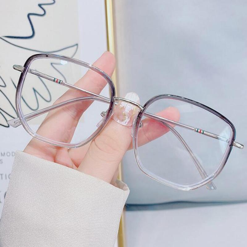 Fashion Square Frame Myopia Glasses Women Optical Eyewear Prescription -1.0 to -6.0 Lightweight Comfortable