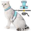Vest-Style Cat and Dog Harness with Leash - Small Pet Walking Gear