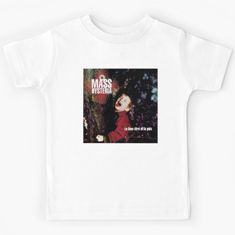 Mass Hysteria - Le bien-être et la paix Album 1997 Kids T-Shirt 170