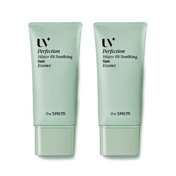 

[SAEM] Успокаивающая солнцезащитная эссенция UV Perfection Water Fit (1 + 1) SPF 50+ PA++++ 50 мл*2 шт.