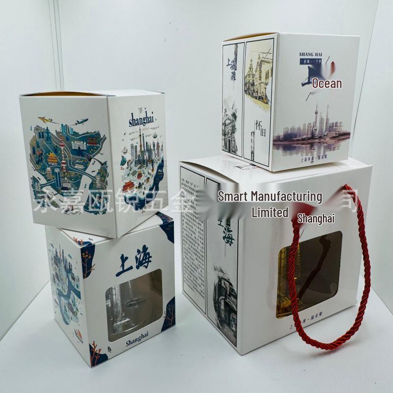 Shanghai Wahrzeichen Modellset: Orientalischer Perlturm & Jin Mao Turm Souvenir