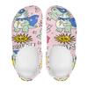 Cartoon Printed EVA Clogs Slippers Women Men Breathable Lightweight Slip On Casual Sandals Lightweight Soft Sole Summer Daily Wear