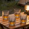 80/285/340ml Party Luxus Weingläser Kreativ Geschnitzte Whiskey Cocktailgläser Exquisite Transparente Glasbecher Bar Zubehör