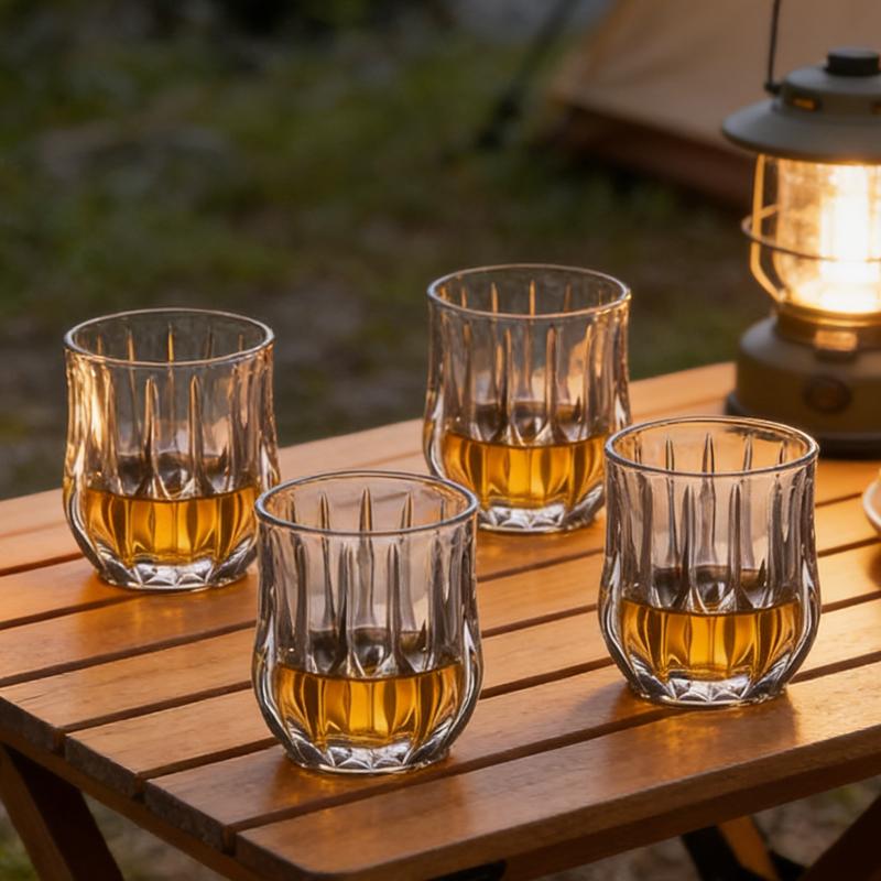 80/285/340ml Party Luxus Weingläser Kreativ Geschnitzte Whiskey Cocktailgläser Exquisite Transparente Glasbecher Bar Zubehör