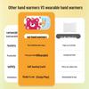 Wearable Self-Heating Hand and Foot Warmer Patch