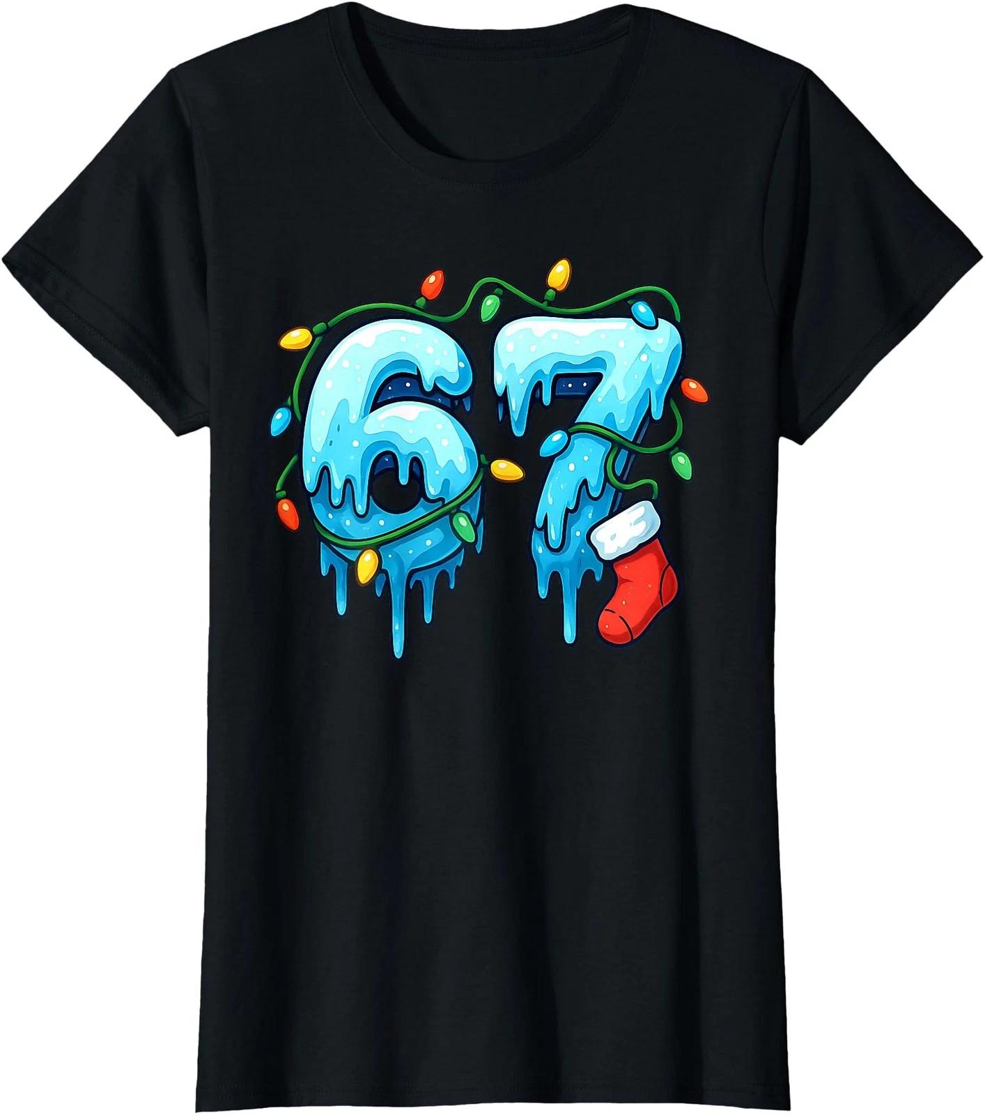 

I Survived 67 33 Days of School 6 7 Meme Fun Ladies V-Neck Tshirt 3XL