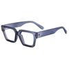 Square Glasses For Women Can Be Equipped With Myopia Flat Glasses For Men'S Optical Frames