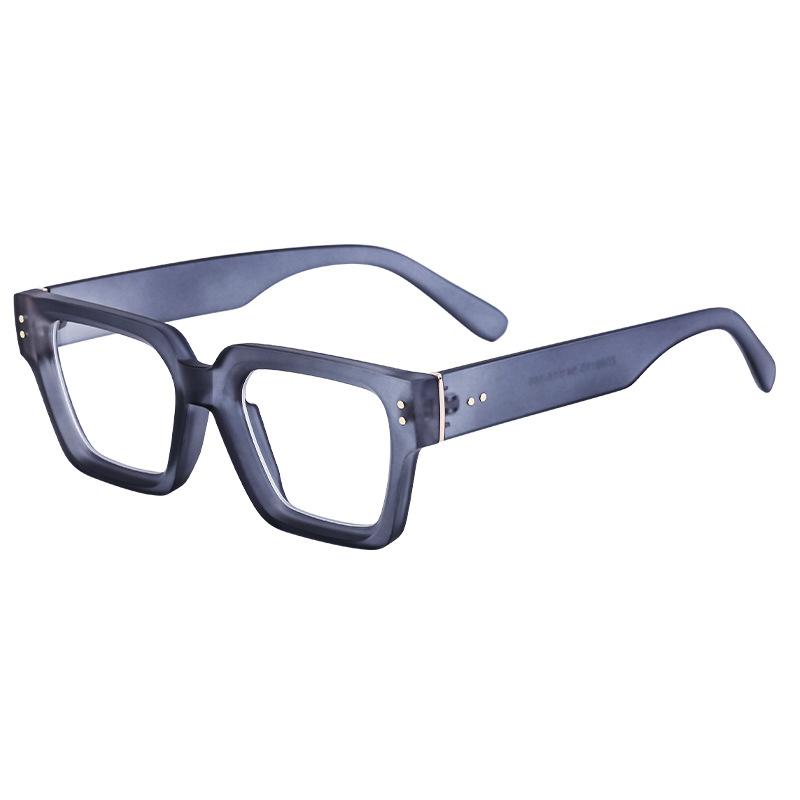 Square Glasses For Women Can Be Equipped With Myopia Flat Glasses For Men'S Optical Frames
