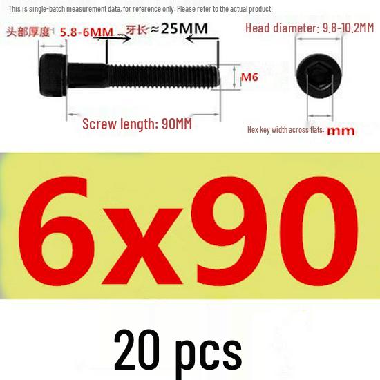 High-Strength Grade 12.9 Internal Hex Head Screws M1.4-M20