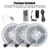 49 Foot Led Light Strip Color Changing Led Tape Light With 44 Key Remote Control And Power Supply