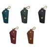Car Keychain Box Foldable Design Prevents Scratches Handmade Imitation Leather Key Bag Key Organizer