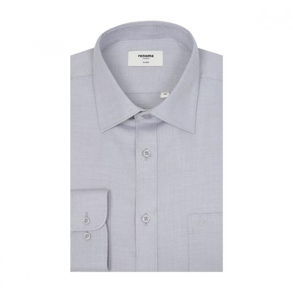 RENOMA Regular Fit Bamboo Span Dobby Long Sleeve Shirt Rpfsg1921 Gy