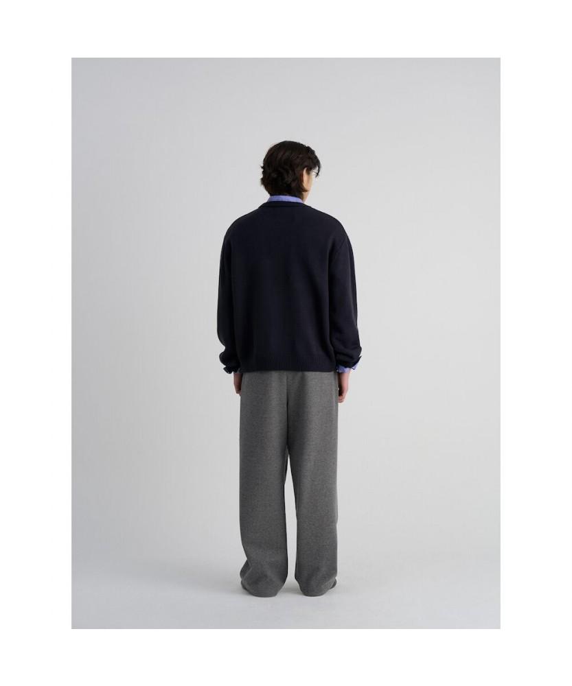 8SECONDS Duck Graphic Round Knit Navy
